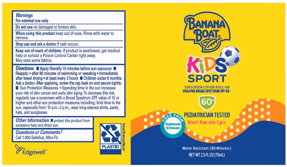 Kids Sport Sunscreen Roll-On UVA/UVB Broad Spectrum SPF 60 Plus