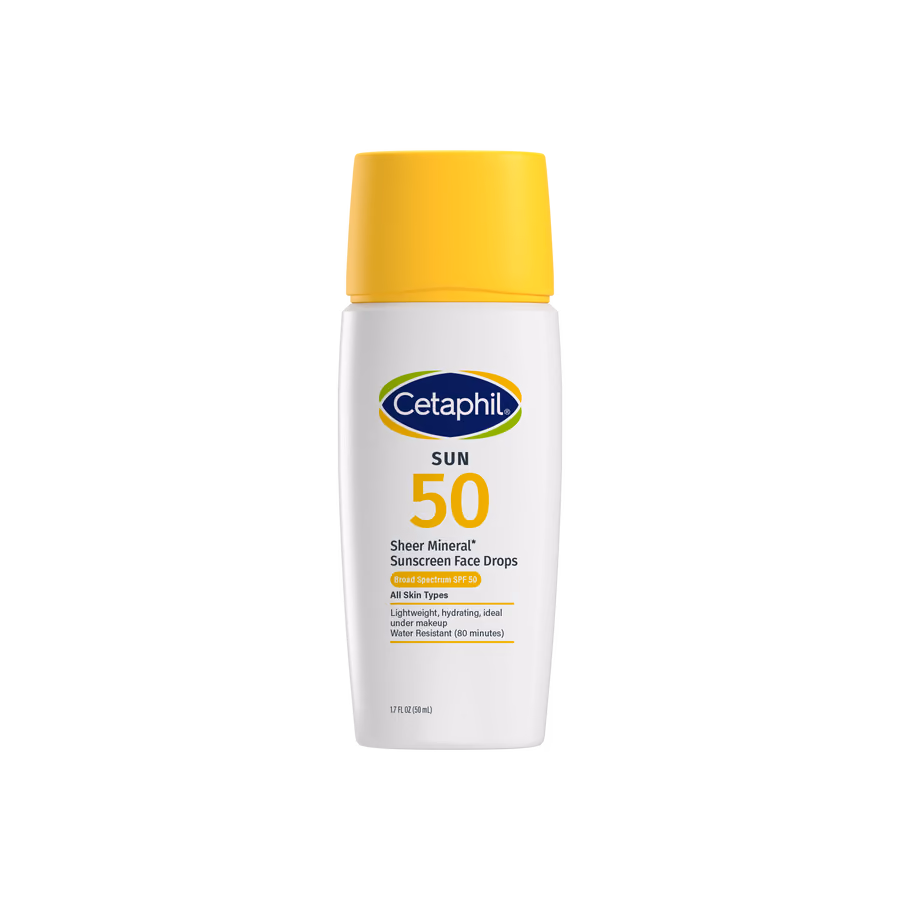 Sheer Mineral* Sunscreen Face Drops SPF 50
