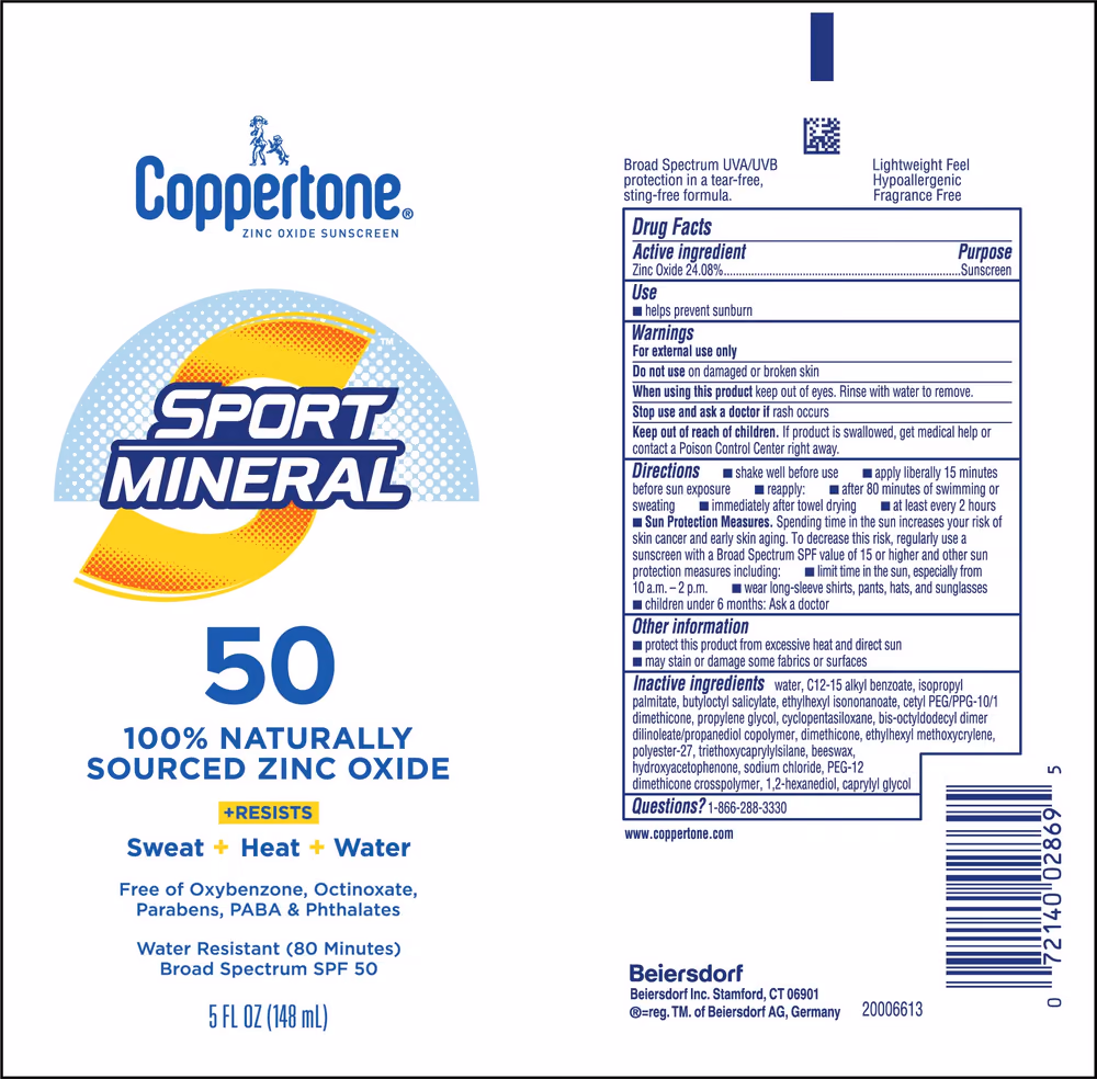 Sport Mineral Sunscreen SPF 50