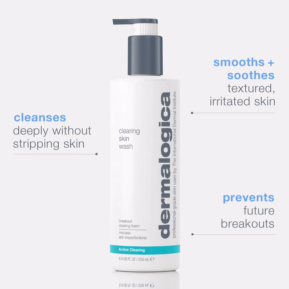 acne clearing skin wash