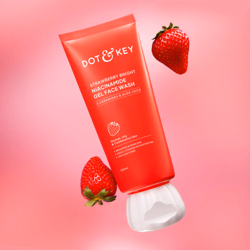 Strawberry Bright Niacinamide Gel Face Wash