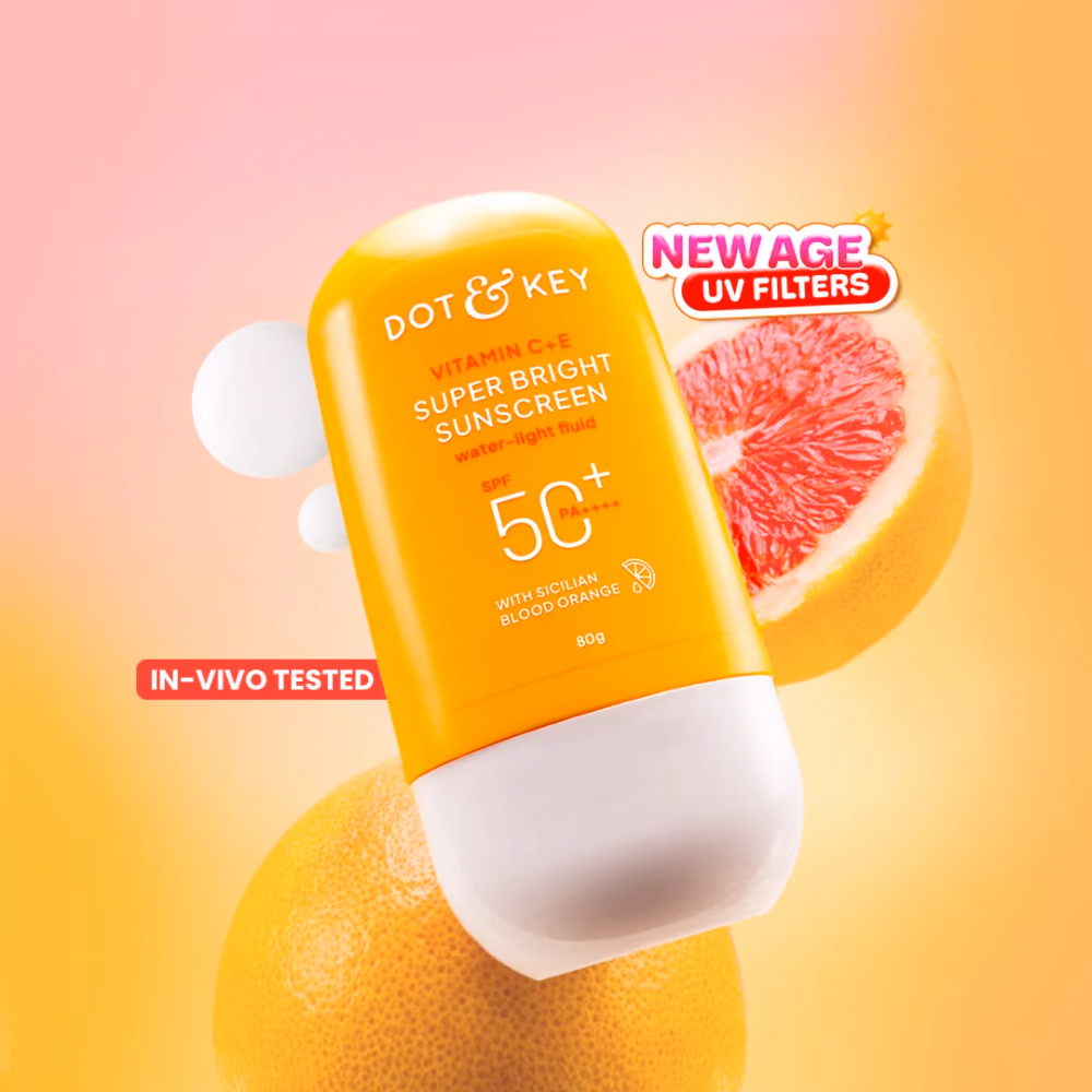 Vitamin C + E Sunscreen SPF 50+ PA++++ With New-Age UV Filters