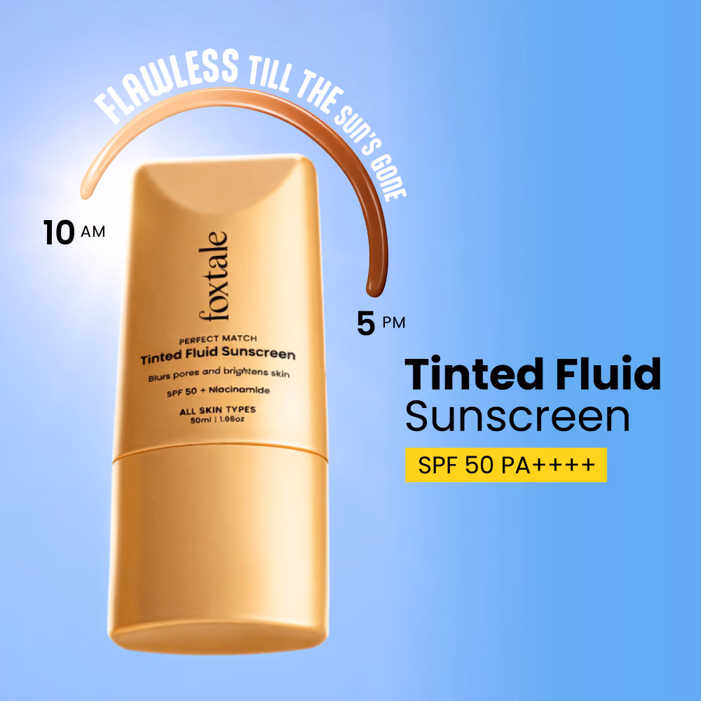 SPF 50 Tinted Fluid Sunscreen with Niacinamide