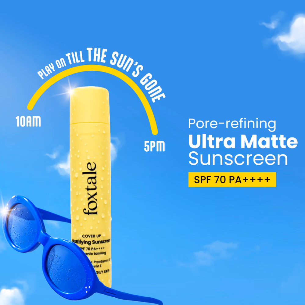 SPF 70 Matte Finish Sunscreen for Oily Skin