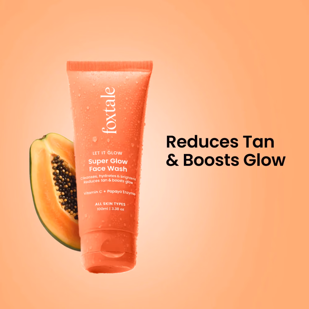 Super Glow De-tan Face Wash