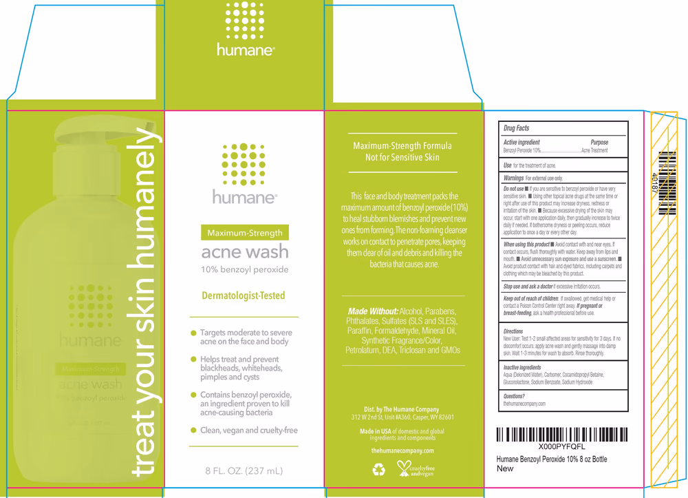 Maximum Strength Acne Wash 10 Benzoyl Peroxide