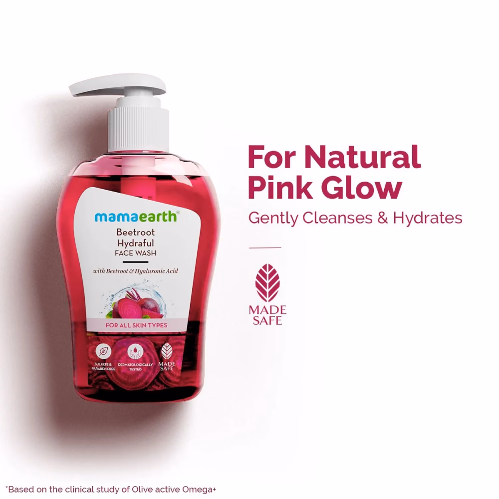 Beetroot Hydraful Face Wash With Beetroot & Hyaluronic Acid