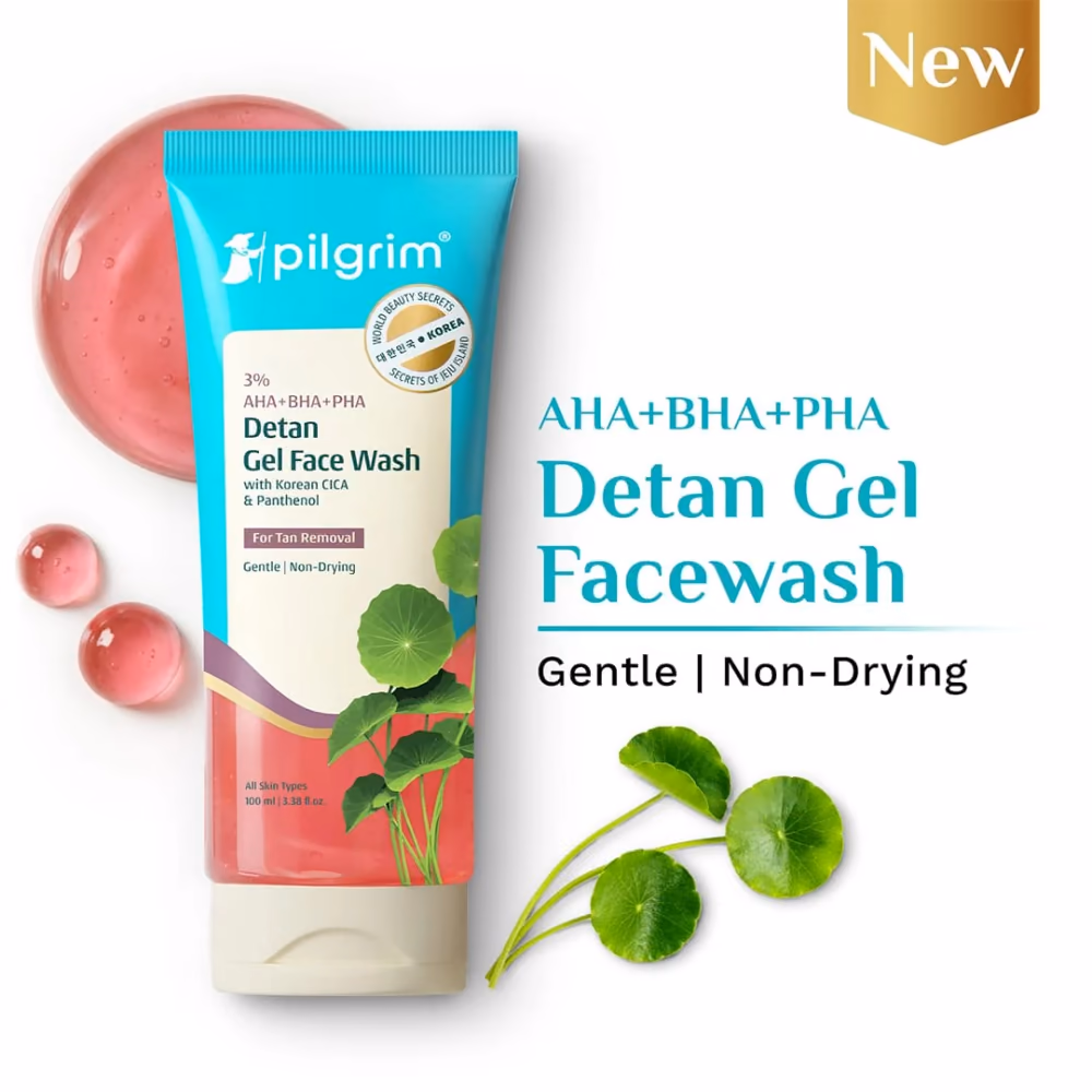 3% AHA + BHA + PHA Detan Gel Face Wash
