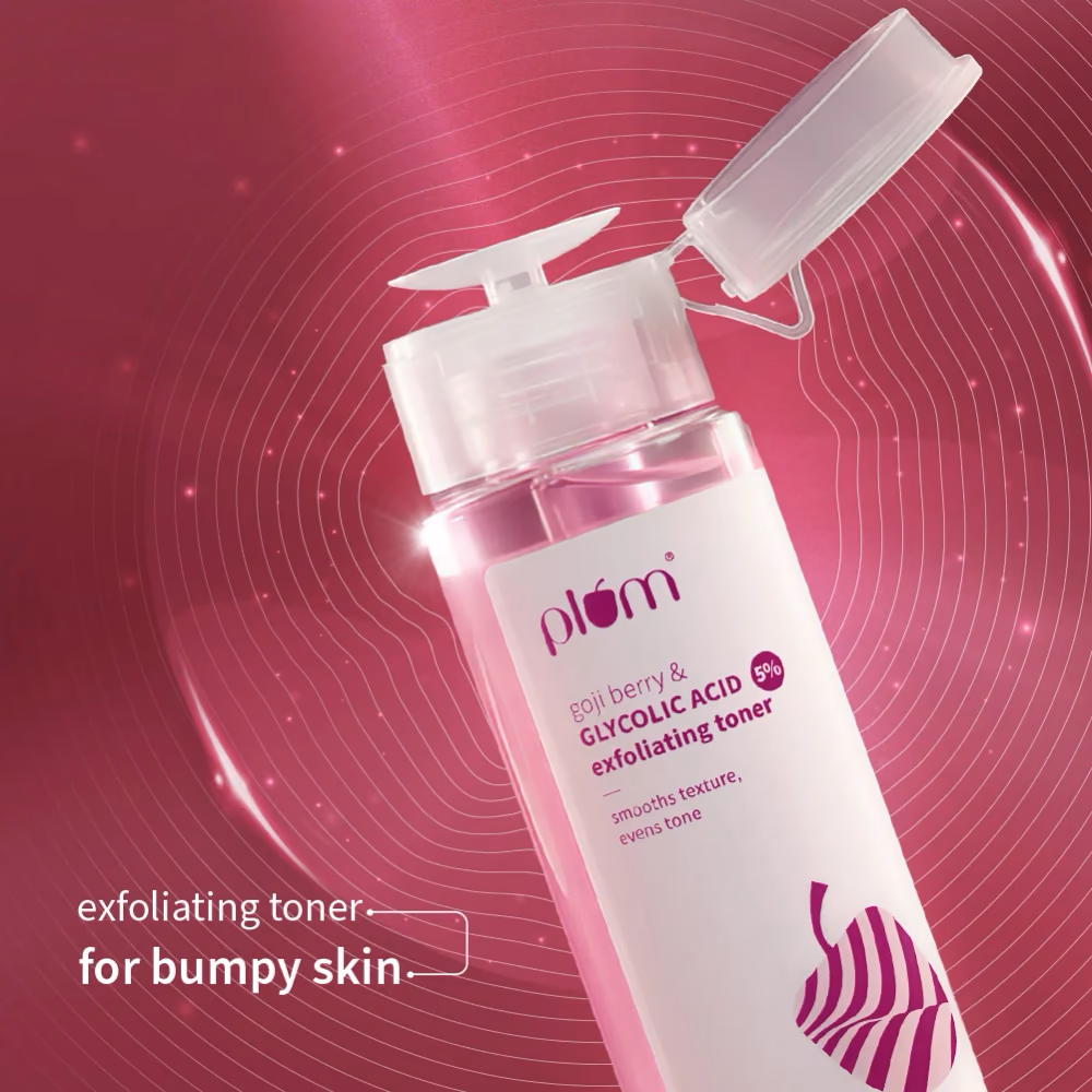 Goji Berry & 5% Glycolic Acid Exfoliating Toner For Textured Skin
