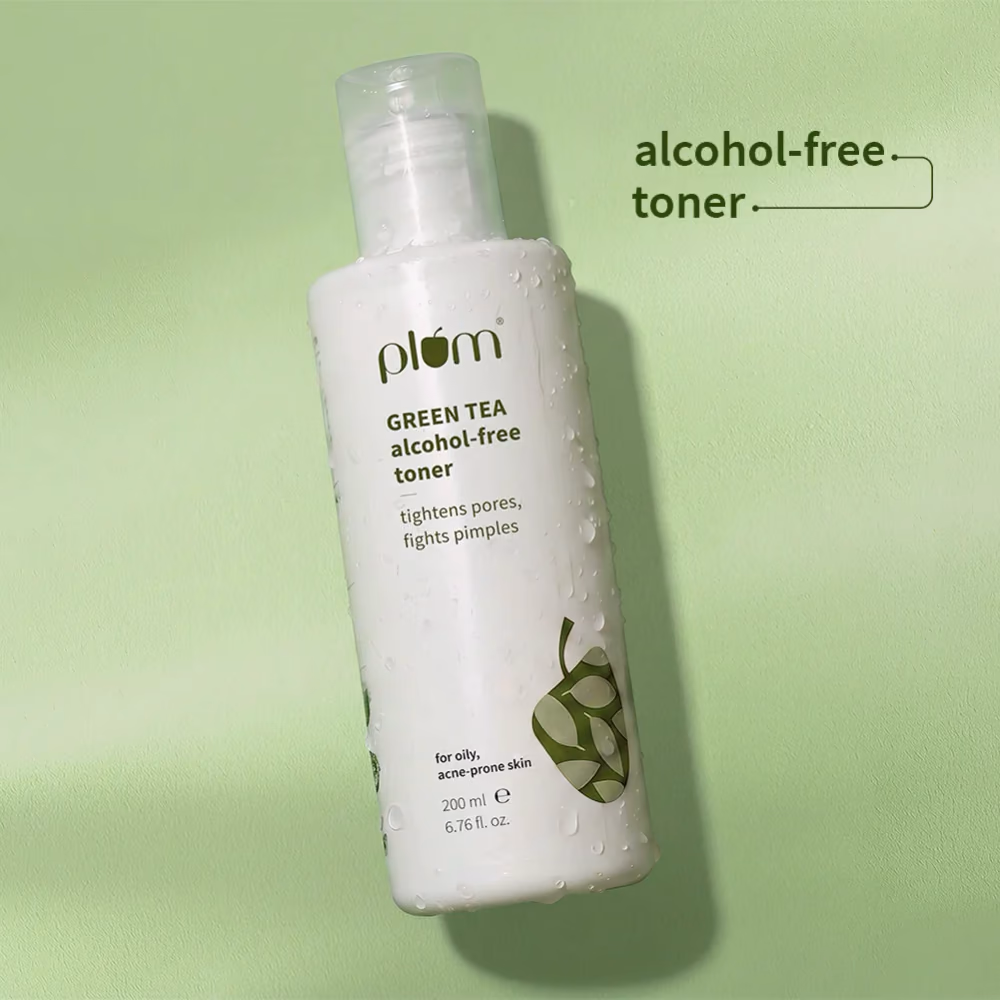 Green Tea Alcohol-Free Pore Tightening Face Toner For Oily & Acne-Prone Skin