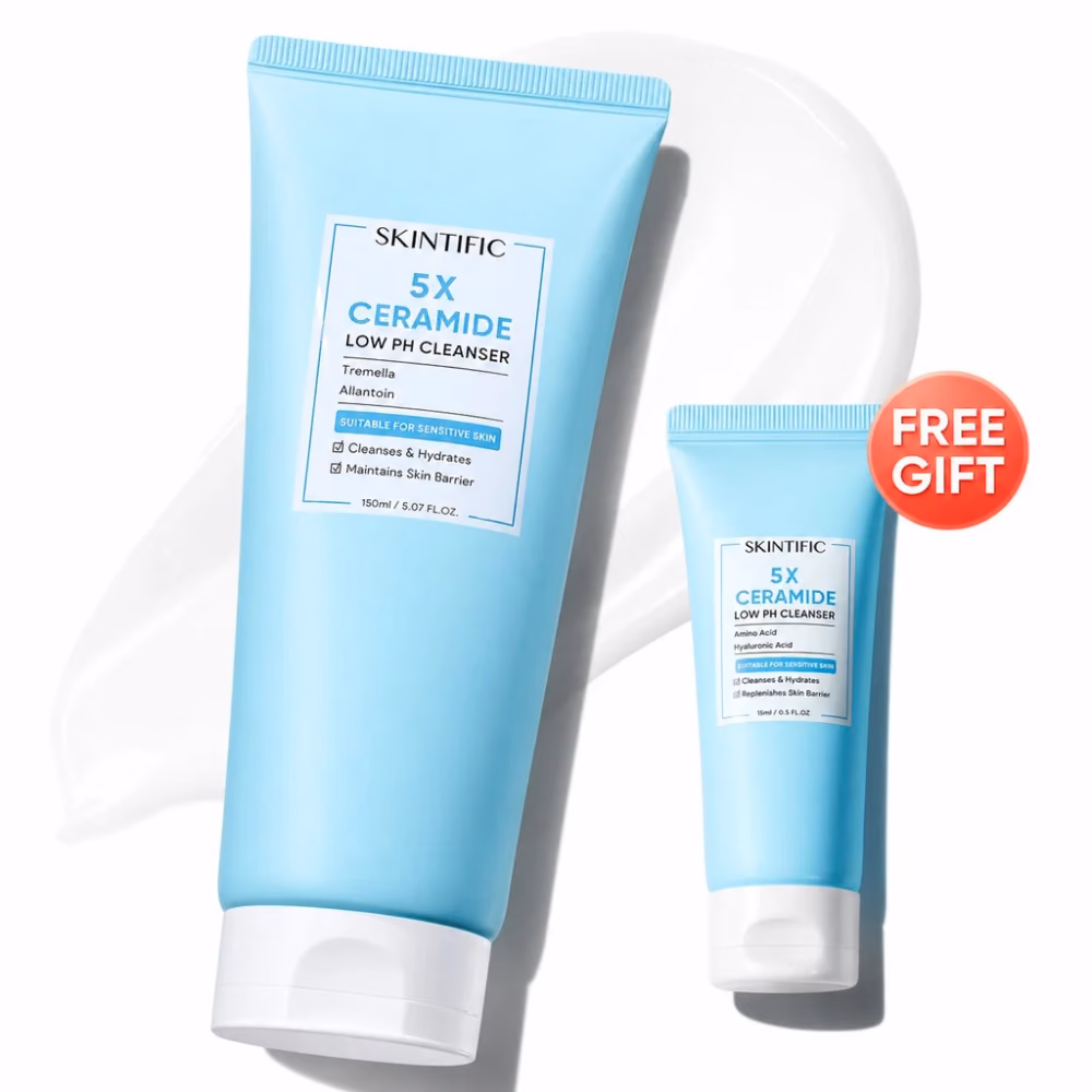5X Ceramide Low pH Cleanser Facial Wash