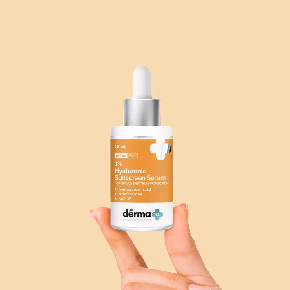1% Hyaluronic Acid Sunscreen Serum with SPF 50 & Niacinamide