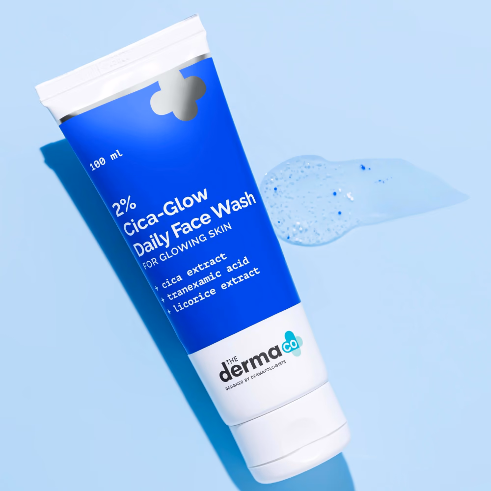 2% Cica-Glow Daily Face Wash with Tranexamic Acid & Licorice Extract