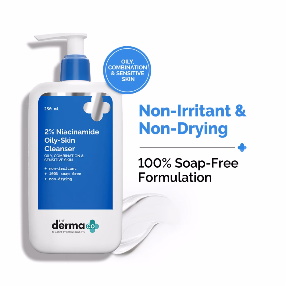 2% Niacinamide Oily Skin Cleanser for Sensitive
