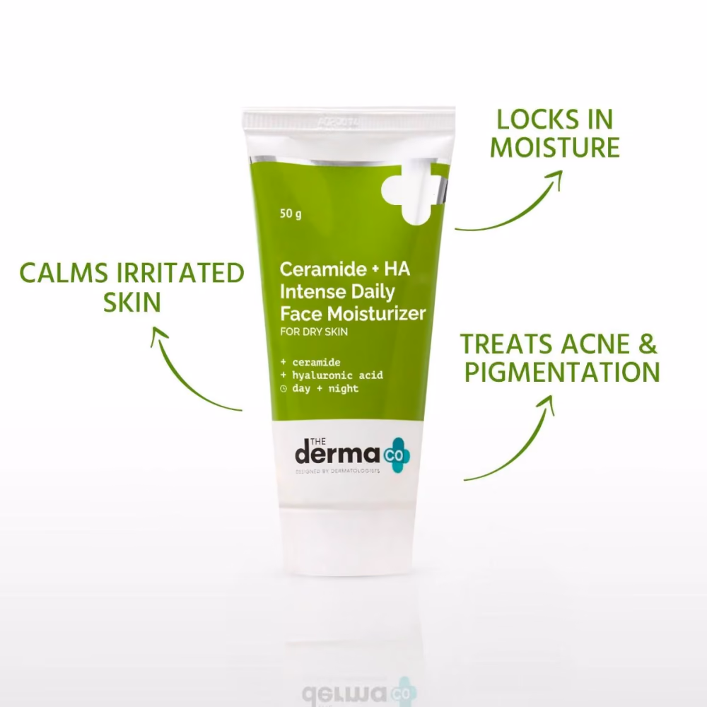 Ceramide + HA Intense Daily Face Moisturizer 50gm